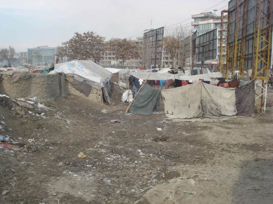 Aschiana's photo of a refugee camp in Afghanistan